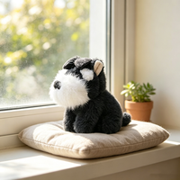 Porte-clés en peluche personnalisés en gros, mini-animaux en peluche mignons, porte-clés jouets en peluche