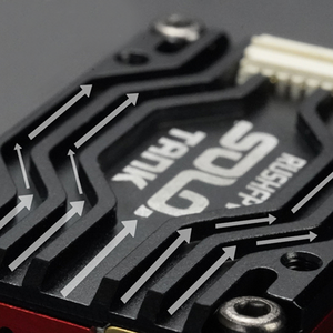 Transmisor de Video RUSHFPV Rush Tank Solo 5.8G VTX con Carcasa CNC, 48 Canales, 1.6W de Alta Potencia y Micrófono Integrado para Drones RC FPV - Product Image 6