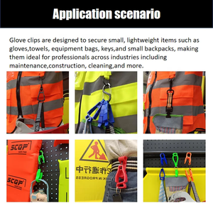 ขายส่งจากโรงงาน ที่หนีบกุญแจแบบแข็งแรงทนทาน ป้องกันการสูญหาย ป้องกันการลื่นหลุด หลายสี ผลิตภัณฑ์สำหรับงานอุตสาหกรรม ปลดล็อคได้ ปรับแต่งได้ - Product Image 4