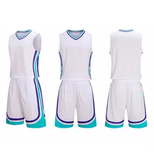 Men Mesh Performance Athletic Basketball Jerseys Blank Team Uniforms For Sports Scrimmage