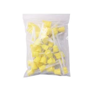 Embouts de mélange dentaire jaunes jetables pour usage orthodontique et restaurateur - Product Image 2