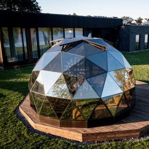Domo Geodésico <span class=keywords><strong>de</strong></span> 7 Metros <span class=keywords><strong>para</strong></span> Glamping Interior/Exterior con Baño <span class=keywords><strong>para</strong></span> Airbnb, Resorts y Hoteles, con Postes Duraderos <span class=keywords><strong>de</strong></span> Fibra <span class=keywords><strong>de</strong></span> Vidrio y Carbono - Product Image 3