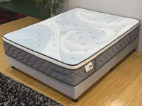 Matelas à ressorts en mousse haute densité OEM 5*6 Topper Matelas à ressorts ensachés pour hôtel en gel de latex à mémoire de forme