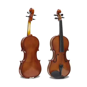 China Professional violine fabrik OEM marke hohe qualität 4/4 handgemachte violine