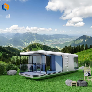 Nhỏ 2 phòng ngủ di động nhỏ container nhà Trung Quốc phong cách thiết kế không thấm nước đúc sẵn không gian mô-đun viên nang nhà/văn phòng - Product Image 1