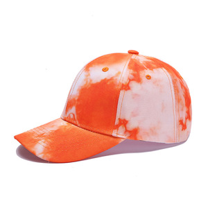 Casquette Tie Dye Multicolore Personnalisée Vente en Gros Directe Usine Haute Qualité Chapeau de Sport Vintage - Product Image 2