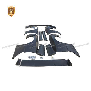 Kit de carrocería ancha con difusor delantero y trasero, alerón y aletas de guardabarros para Nissan <span class=keywords><strong>GTR</strong></span> <span class=keywords><strong>R32</strong></span>, mejora a kit de carrocería de fibra de vidrio Rocky-B - Product Image 3