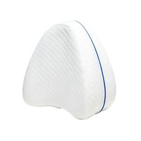 Oreiller pour les jambes en mousse à mémoire de forme ultra douce au toucher velours, avec fermeture éclair discrète, pour hôtels de luxe et literie domestique