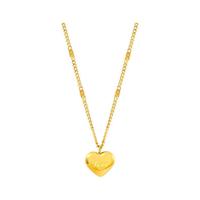Nouveaux colliers en acier inoxydable 316L couleur or en forme de cœur pour femmes, ras-de-cou tendance 2023, bijoux pour fêtes et festivals, cadeau