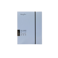 Carpeta de Presentación A4 con 20 Bolsillos Transparentes, Protector de Documentos, Carpeta de Plástico Transparente de Colores