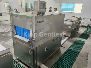 Gıda içecek ambalaj paslanmaz çelik için Kgentlest endüstriyel yüksek verimli tünel soğutma kurutma makinesi konveyör sistemi - Product Image 2