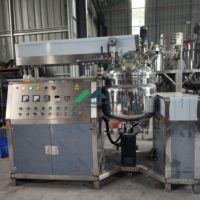 Mélangeur émulsifiant sous vide hydraulique industriel de qualité supérieure pour crème et lotion de soin de la peau