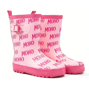 Hot <strong>Sale</strong> Kids Rubber Rain Shoes for Outdoor Rainy Pink <strong>Wellington</strong> <strong>Boot</strong> Toddler Waterproof Lightweight Cotton Lining Rain <strong>Boots</strong> - Product Image 3