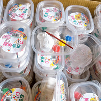 Kit de Peinture Graffiti sur Plâtre DIY : Modèle de Poupée, Voiture Jouet, Décoration Créative pour Enfants, Cadeau Fait Main avec Peinture et Pinceau