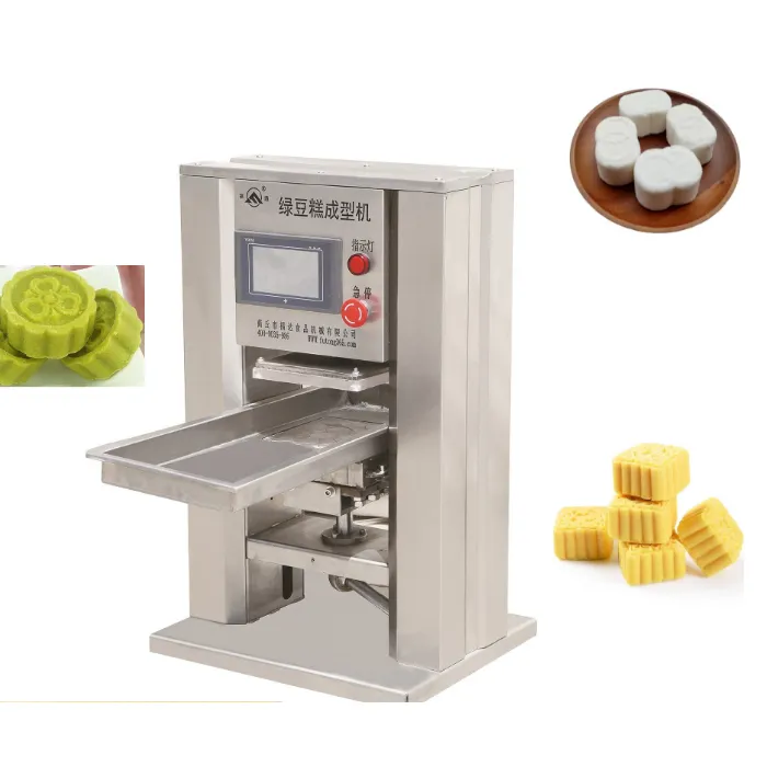 Hoge Capaciteit Rode Bonenpersmachine Mung Bean Cake Cake Pers Vormende Machine Suikerklontvormende Machine