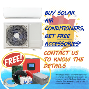 1Ton 1,5 P Solar derramado ACDC híbrido 12000btu aire acondicionado con compresor <span class=keywords><strong>Panasonic</strong></span> para uso doméstico - Product Image 6