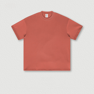 Groothandel Zwaargewicht T-Shirt 300 Gsm Zacht Katoenen T-Shirt Unisex Kledingstuk Geverfd T-Shirt - Product Image 6