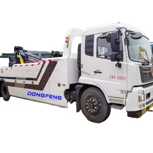 Alta calidad Dongfeng One Pull Two Broken Carrier 12 toneladas Tow Truck Wrecker equipo Precio