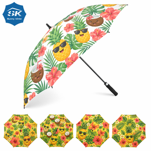 Paraguas de Golf Extra Grande con Mango de Madera Sólida de Grado Profesional, Tela Impermeable 210T para Proveedores de Campos de Golf - Product Image 1