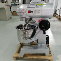 Robot Pétrisseur Industriel Électrique à Spirale Horizontal pour Boulangerie et Cuisine, 10L 20L 30L 40L