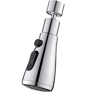 Robinet de salle de bains et de cuisine à deux vitesses à un bouton avec <span class=keywords><strong>bras</strong></span> de <span class=keywords><strong>douche</strong></span> anti-éclaboussures Accessoire <span class=keywords><strong>pour</strong></span> artefact d'eau à usage domestique - Product Image 1