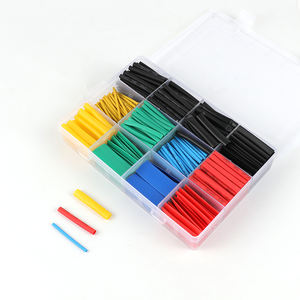 Kits de aislamiento de tubos eléctricos de PVC, Schrumpfschlauch Tubo termorretráctil de varios colores, 530 unidades - Product Image 6