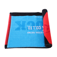 Serviette de rallye sport personnalisée en coton microfibre imprimée de logo personnalisé Serviette de rallye gym en coton avec logo personnalisé