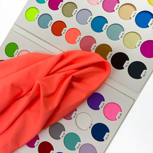 82% Nilon Poliamida 18% Spandeks 180g 4 Arah Stretch Matte <span class=keywords><strong>Bikini</strong></span> Upf 50 Pakaian Olahraga Pakaian Renang Kain Berkinerja Tinggi Manufaktur - Product Image 6