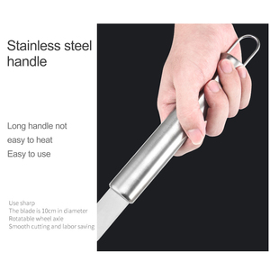 Tenedores de talla duraderos para barbacoa, pincho de <span class=keywords><strong>Kebab</strong></span>, parrilla de barbacoa de acero inoxidable, tenedor de carne para barbacoa, cocina de Camping - Product Image 4