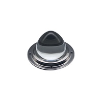 Lentille collimateur LED en verre optique 66mm 67mm COB 20W 50W 100W avec support et réflecteur