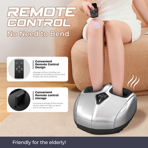 Beste Shiatsu tragbare elektrische Vibrations heizung <span class=keywords><strong>Japan</strong></span> Vollluft-Kompressions-Fuß massage gerät - Product Image 3