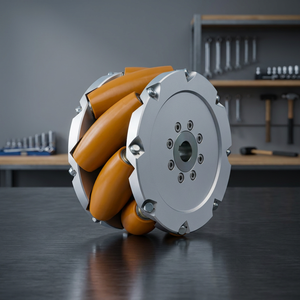 Roue Mecanum pivotante en polyuréthane robuste de 10 pouces - Product Image 3