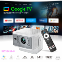 Proyector PICO Portátil Inteligente Topleo HY350 Max LED Full HD 4K Mini LCD Android 11 Proyector de Video para Exteriores y Hogar