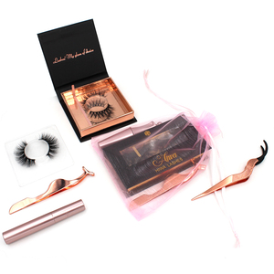<span class=keywords><strong>Pestañas</strong></span> Magnéticas 3D Reutilizables <span class=keywords><strong>de</strong></span> Visón con <span class=keywords><strong>Delineador</strong></span> Magnético - Product Image 1