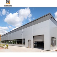 Taller Industrial Modular Prefabricado de Estructura de Acero, Almacén Metálico Personalizado con Sistema de Conexión de Pernos Estándar Simple