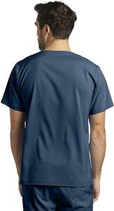 خصص شعارك الخاص سترة صيفية بفتحة رقبة v-surver بتصميم بدلة ممرضة للرجال والنساء - Product Image 3