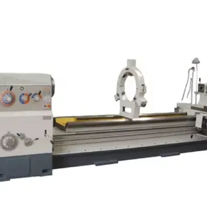 Single-Handle CNC Lathe CW6280 with 800mm Body Bed Fast Moving Visual Mechanism Slide Automatic Used Condition