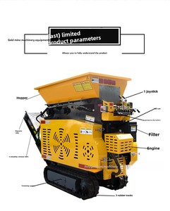 Venta directa de fábrica, trituradora de orugas rusa, trituradora de piedra, trituradora de roca para materiales de construcción de minas, motor de motor Cr de piedra gigante - Product Image 5