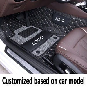 Accesorios para Auto en Oferta, Juego Completo de 4 Piezas de Tapetes de Cuero de Lujo para Auto, Personalizados para <span class=keywords><strong>Santa</strong></span> <span class=keywords><strong>Fe</strong></span>/X5 Mercedes-Benz, para Vehículos con Volante a la Derecha - Product Image 4