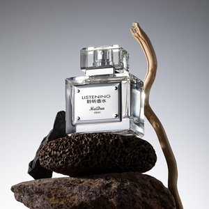 Merton Listening Black White Cologne Unisex Eau De Toilette Uomo, Fragranza a Lunga Durata 24 Ore, <span class=keywords><strong>Limone</strong></span>, Lavanda, Bergamotto, Note Legnose - Product Image 3