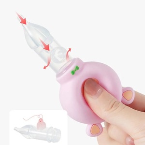 Práctico oso Suministros de lactancia infantil Limpiador de nariz infantil Snot Toddler Nose Sucker Aspirador nasal <span class=keywords><strong>para</strong></span> <span class=keywords><strong>bebés</strong></span> <span class=keywords><strong>Pinzas</strong></span> de limpieza <span class=keywords><strong>para</strong></span> <span class=keywords><strong>bebés</strong></span> - Product Image 4