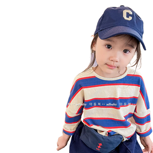 Nuova T-Shirt a <span class=keywords><strong>Manica</strong></span> <span class=keywords><strong>Lunga</strong></span> per Bambini e Bambine, Maglia Sottogiacca per Primavera e Autunno - Product Image 1