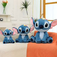 Boneka Alien Anak Anjing Biru Berbagai Ukuran, Hadiah Ulang Tahun, Hadiah Liburan, Hadiah Pasangan, Mainan Penghibur, Mainan Mesin Cakar, Ornamen Dekorasi