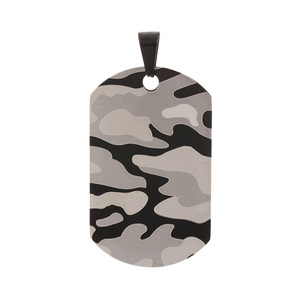 Tùy Chỉnh Kim Loại Logo In Ấn Pet Tên Tag Trống Lớn Đôi Bên Thép Không Gỉ Thăng Hoa Dog Tag Vòng Cổ - Product Image 4