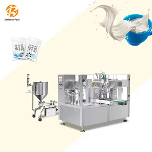 Multifunctional Special-Shaped Bag Perfume Milk Filling And Juice Pouch Sachet Filing Liquid Packing Packaging Machine