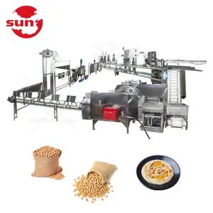 Linha de produção de hummus, profissional de alta qualidade, amplamente usada, equipamento de processamento de hummus em pasta