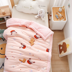 <span class=keywords><strong>100</strong></span>% algodón de lujo de gran tamaño acolchado manta impresión Digital Logo Sage Lap ropa de <span class=keywords><strong>cama</strong></span> colcha para sofá <span class=keywords><strong>cama</strong></span> de punto - Product Image 2