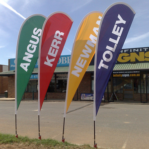 Khuyến Mãi Lông Cờ Bay Cờ Và Biểu Ngữ Tùy Chỉnh Quảng Cáo Lông Cung Bali Bãi Biển Cờ - Product Image 5