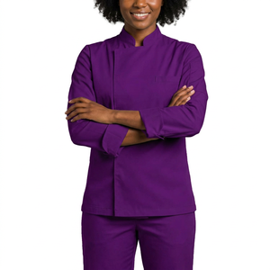 Uniforme para Fábrica de Alimentos, 100% Algodón, Manga Larga, Transpirable, Ropa de Trabajo para Personal de Procesamiento, Fabricante OEM, Suministro al por Mayor - Product Image 1