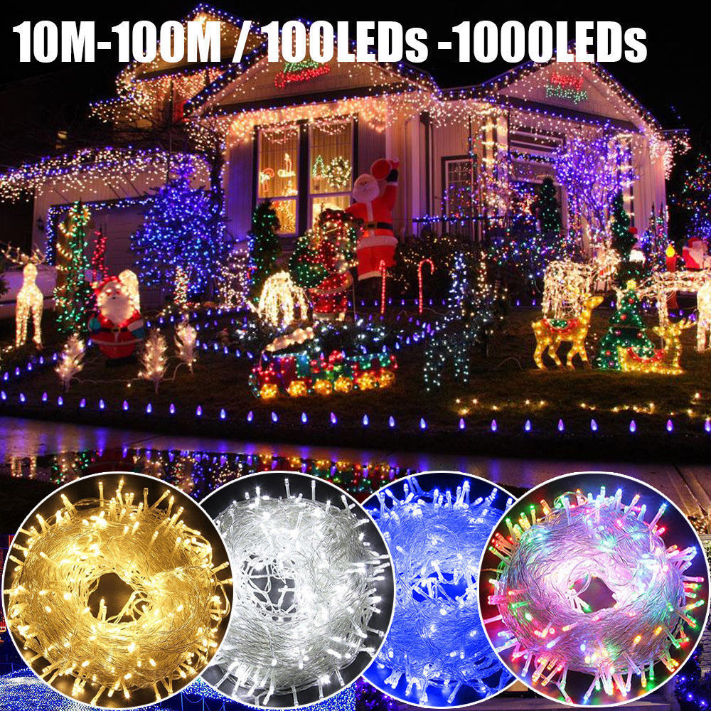 Professional Manufacturer Factory Outdoor PVC LED Fairy Light String Lights Warm White 24 Plug in Christmas Tree Light